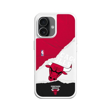 iPhone 17 SolidX 白 - NBA - 熱血系列-芝加哥公牛 Chicago Bulls - Sweat and Tears