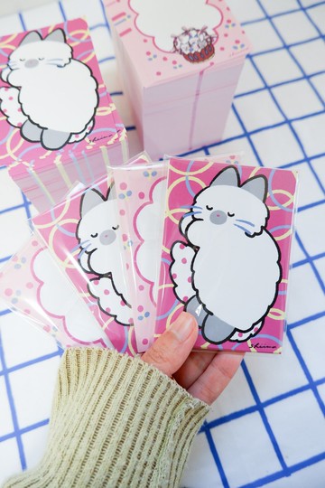 便條紙 A7 貓咪兩款