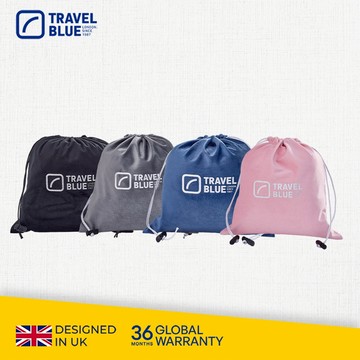【Travel Blue 藍旅】 頸枕通用收納袋 4色可挑 (防塵袋 頸枕收納袋 收納袋)