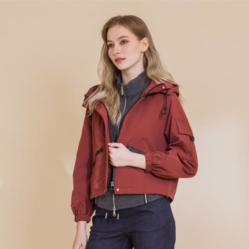 【YUTZUYA 優姿雅】俐落休閒連帽防風夾克