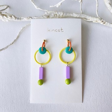 機關耳針・耳夾【黃色】