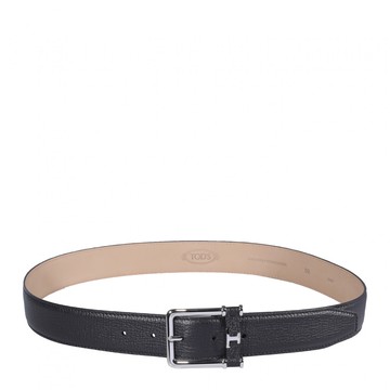 Tod's - Black Leather Belt