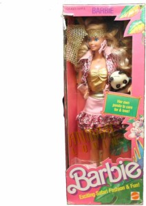 Barbie Mattel バービー Doll Animal Lovin '1988