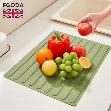 英國FGODA 多用途矽膠瀝水墊/止滑桌墊/隔熱墊-多色可選