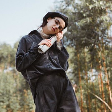 LOEN 原創設計新款秋冬日系百搭復古學生燈芯絨長袖襯衫女 FUDGE