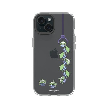 iPhone 15 Clear 透明 - 迪士尼-玩具總動員 Toy Story - 玩具總動員 - 娃娃機夾三眼怪
