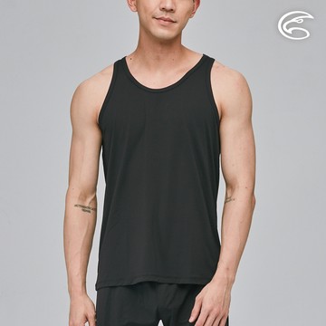 【任2件1180】ADISI 男Tactel Pro快乾排汗窄肩背心AV2311076 (S-2XL) 黑色｜透氣 吸濕排汗 快乾 彈性 輕量