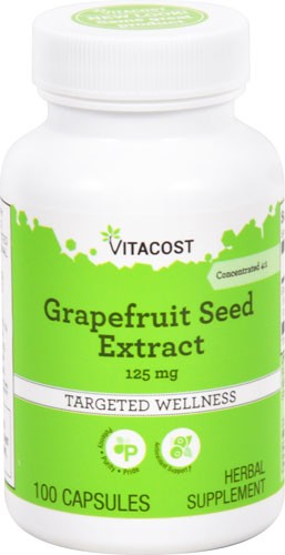 Vitacost Grapefruit Seed Extract 125 mg - 100 Capsules