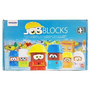 Miniland 長大後要做什麼積木 Set 職業積木玩具  1組