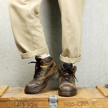 Tsubasa.Y│003土色中筒馬汀靴 , Dr.Martens 靴 鞋 英國製