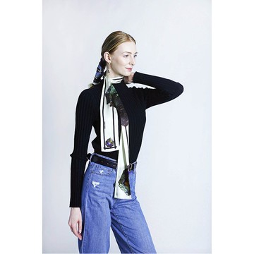 【Pinkoi 線下活動預購商品】COLE COOL原創GEM真絲圍巾頭巾絲巾