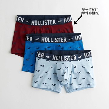 Hollister Co. HCO Hollister 男性內褲 單件 紅色 2279