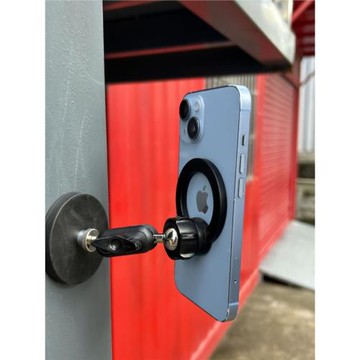 新款雙頭磁吸手機支架手機架桌面車載Magsafe強磁鐵懶人支架架子