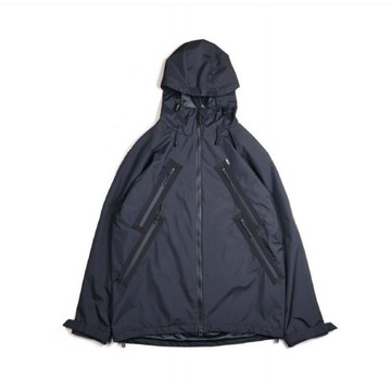 ☆AirRoom☆【現貨】2019AW oqliq lightning windbreaker 風衣外套 黑色 防風