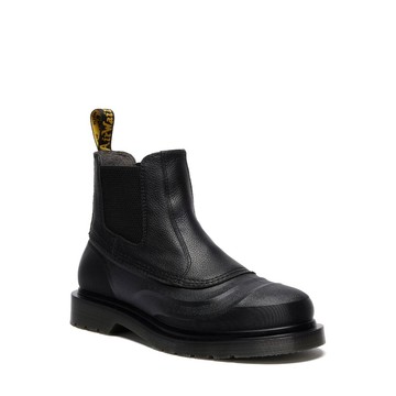 Dr. Martens 馬汀 Martens 2976 Sub 皮革女款黑色切爾西靴