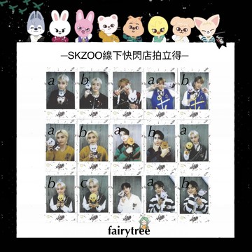 仙女樹🌟 現貨 線下快閃拍立得 STRAY KIDS x SKZOO