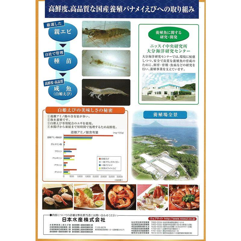 白姫えび 刺身用国内産海老 2箱(1箱500g約23本)海水、国内養殖 「甘味・旨味」の強い海老です冷凍便