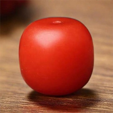 保山原礦磨砂老型南紅單株桶珠散珠啞光南紅老型手鏈手串diy配珠