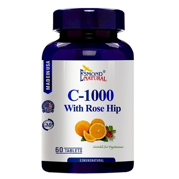 【廠商直送】愛司盟C-1000玫瑰果錠60粒C-1000 with Rose Hip
