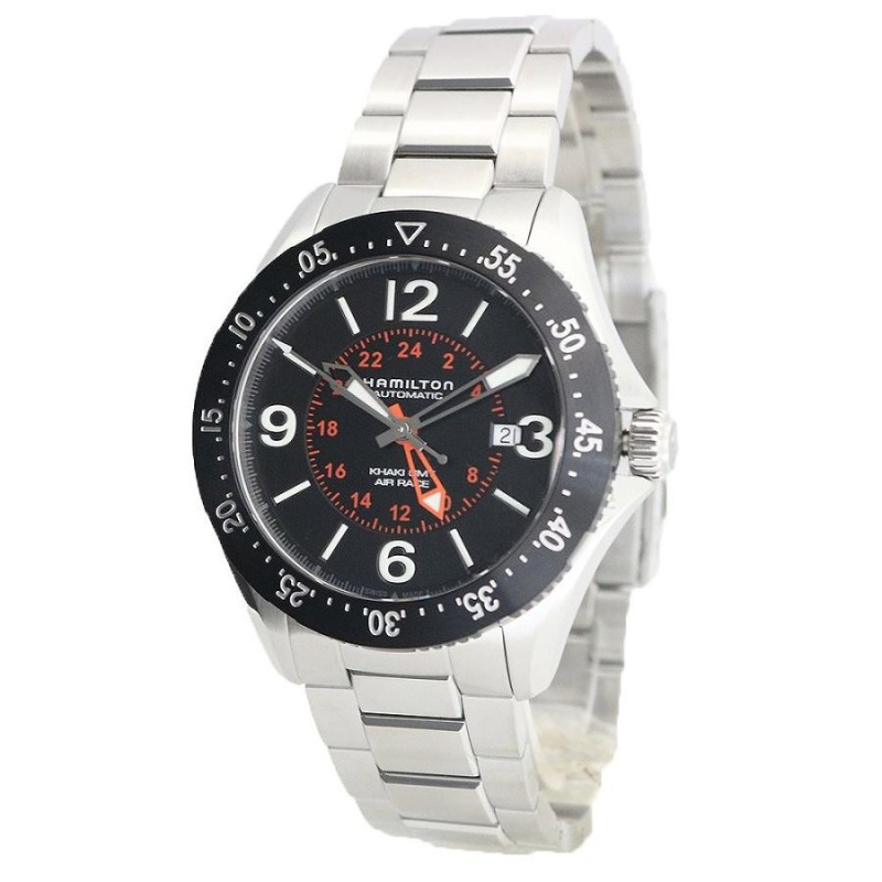 ハミルトン HAMILTON 腕時計 H76755131 メンズ カーキ パイロット GMT