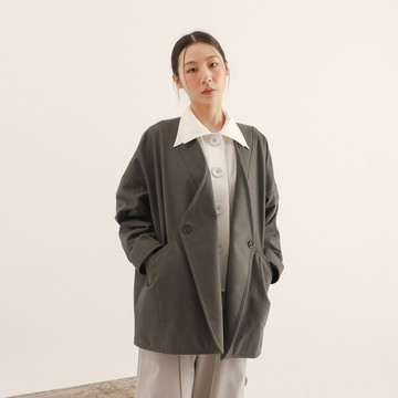 【經典原創】Weixin_維新褶片外套_CLO515_灰