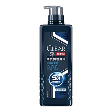 CLEAR淨 男士頭皮調理專研去屑洗髮精-冰涼酷爽型(570g) [大買家]