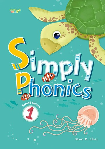 Simply Phonics 2nd Edition 1 (with Caves WebSource) (2版) written by Jane M. Chai 2024 Caves