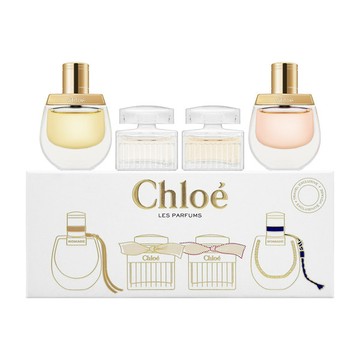CHLOE 迷你春季香水禮盒 5ml*4 (同名女性/芳心之旅/光蘊玫瑰/芳心之旅夜幕精粹)