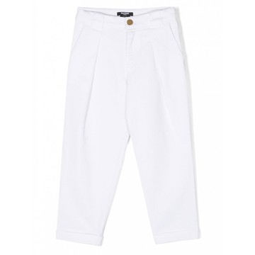 Balmain - White Cotton Pants