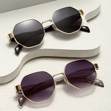 🔥台灣出貨🔥 抗UV400眼鏡 大框眼鏡 太陽眼鏡 時尚百搭眼鏡 個性多邊形太陽眼鏡 高質感太陽眼鏡 男女同款 多色可選