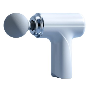 HYPERX 迷你筋膜按摩槍 航空鋁合金材質 重量520g  單一商品  銀色