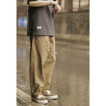 【T-2】🖤日系基礎百搭立體剪裁工裝休閒寬鬆男女工裝褲長褲