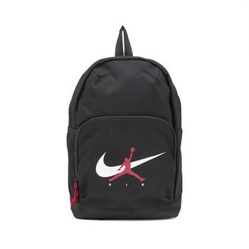 Nike 後背包 Air School 兒童書包 17L 附零錢小包 黑 JD2633021GS-001
