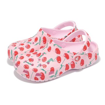 Crocs 洞洞鞋 Classic Fresh Fruits 男鞋 女鞋 粉 紅 經典水果印花克駱格 卡駱馳 2110086ZW