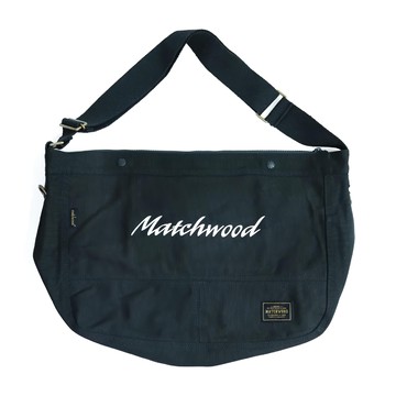 Matchwood Culture 聯名報童包 黑色 22L容量  50 x 32 x 14cm