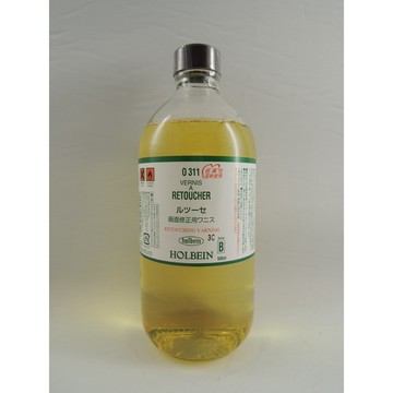 同央美術網購 日本 Holbein 好賓 500ml 補筆凡尼斯 Retouching Varnish..#