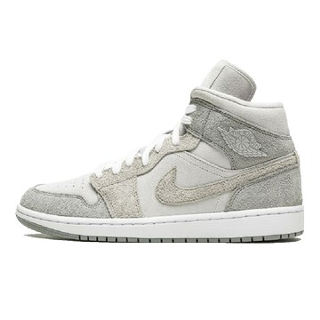WMNS AIR JORDAN 1 MID SE PARTICLE GREY