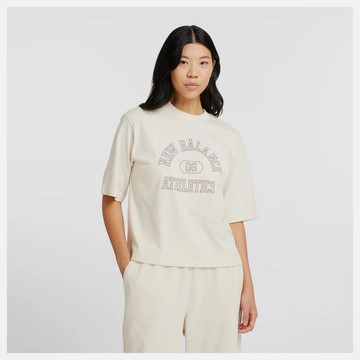 New Balance 女 短袖上衣 WT43521LIN-F