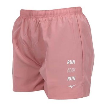 MIZUNO 女路跑短褲-慢跑 訓練 雙層 美津濃