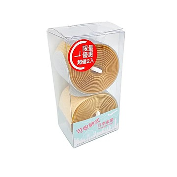 創意生活  可收納式行李帶 S+M (2入)  B02370 顏色隨機