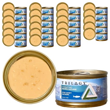 TRILOGY 奇境 成貓用無穀慕斯主食罐  野生鯖魚  85g  24罐