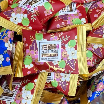 【粿女兒商行】??現貨 日式甘甜梅味軟糖 10g 全素 軟糖 糖果
