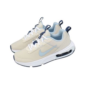 Nike 休閒鞋 Air Max Intrlk Lite GS 大童 女鞋 米 藍 氣墊 DH9393-104