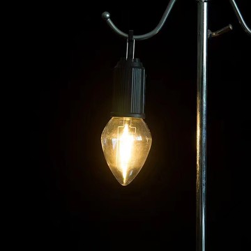 露營燈 帳篷燈 露營小燈泡鎢絲暖光照明燈可充電