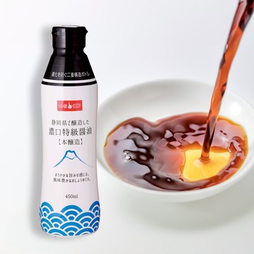 富士山美食物語 《靜岡縣產》濃口特級醬油 450ml [效期：2026/3/17]
