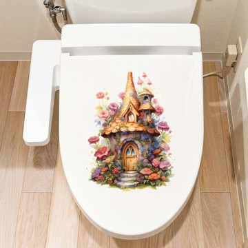 【MR.ZAKKA】創意萬用裝飾貼紙-童趣主題 可愛卡通奇幻磨菇 K款 兒童房布置 DIY可移式壁貼 無痕壁貼 牆貼