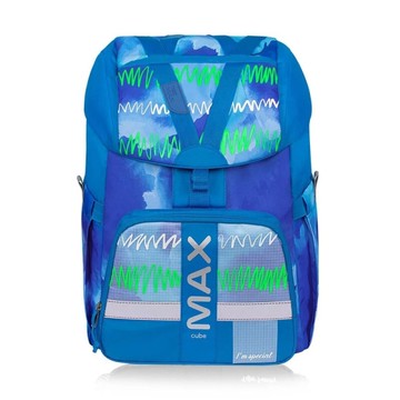 Tiger Family MAX酷玩系列超輕量護脊書包-活力靚藍