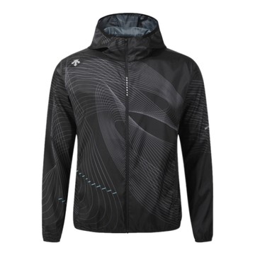 Descente 迪桑特 連帽外套 男裝 反光 黑【運動世界】SQ313RWB77-PBLK