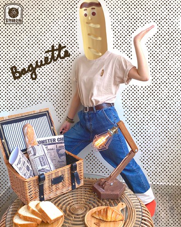 麵包系列T恤 (法包)