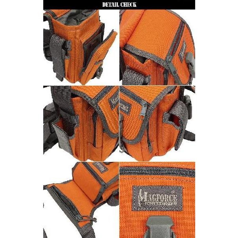 MAGFORCE マグフォース MF-0401 Thermite Waistpack Orange/FGW